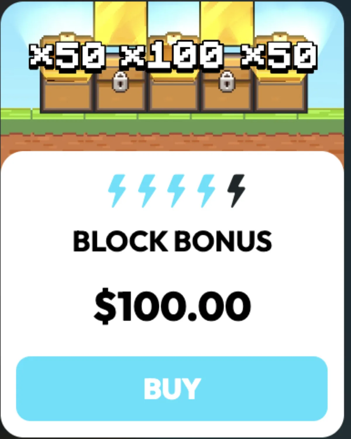Minedrop - Block Bonus Selection